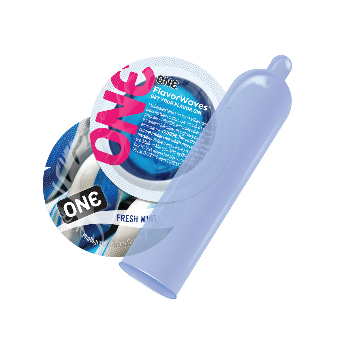 ONE FlavorWaves Condoms - Bowl of 100