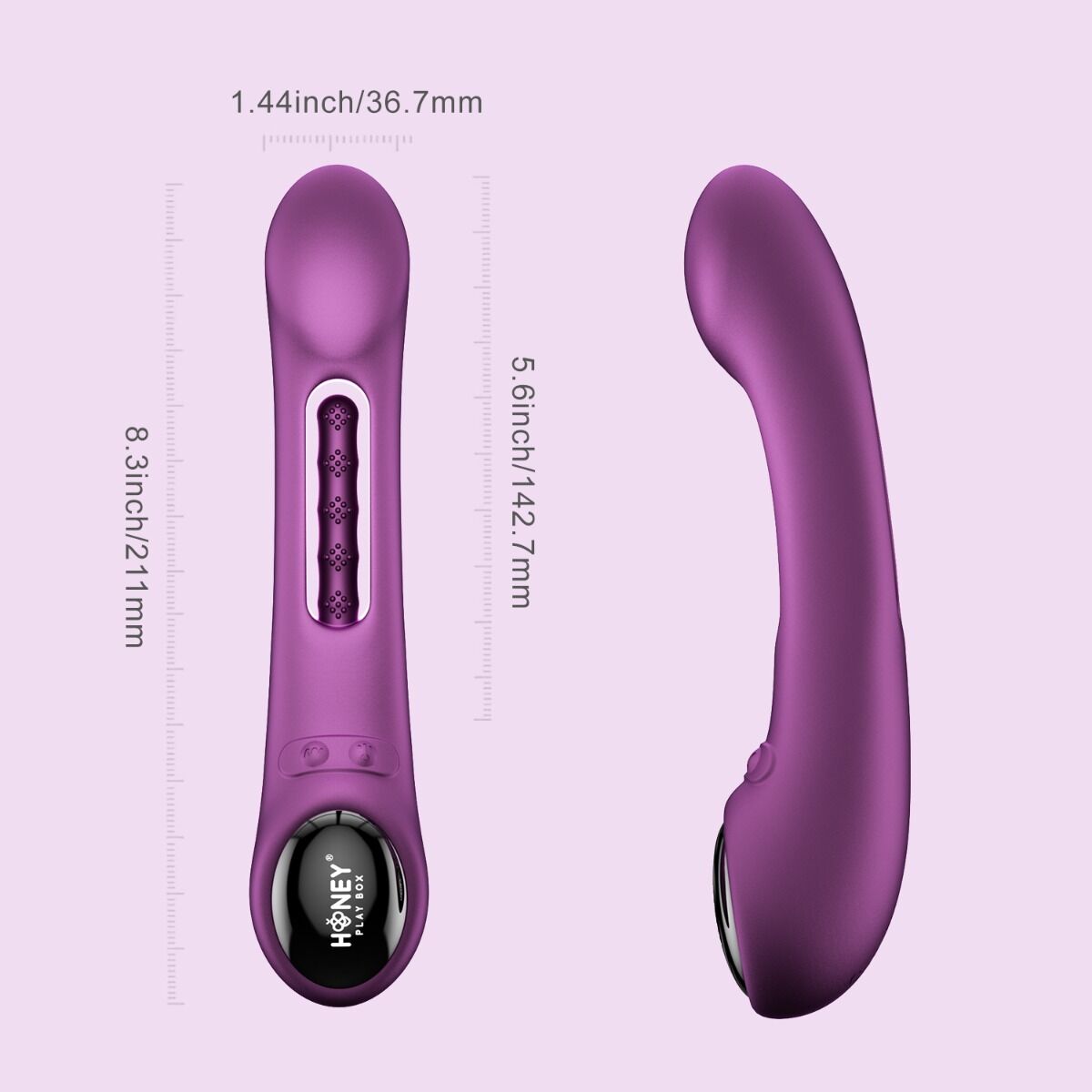 TEMPO Kinky Finger Tapping G-Spot Vibrator