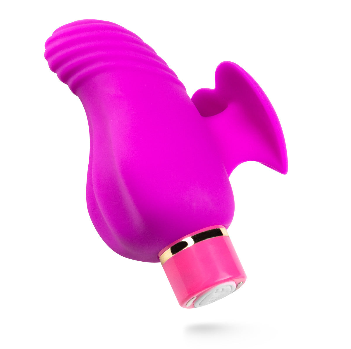 Aria Erotic AF Finger Silicone Vibrator - Plum