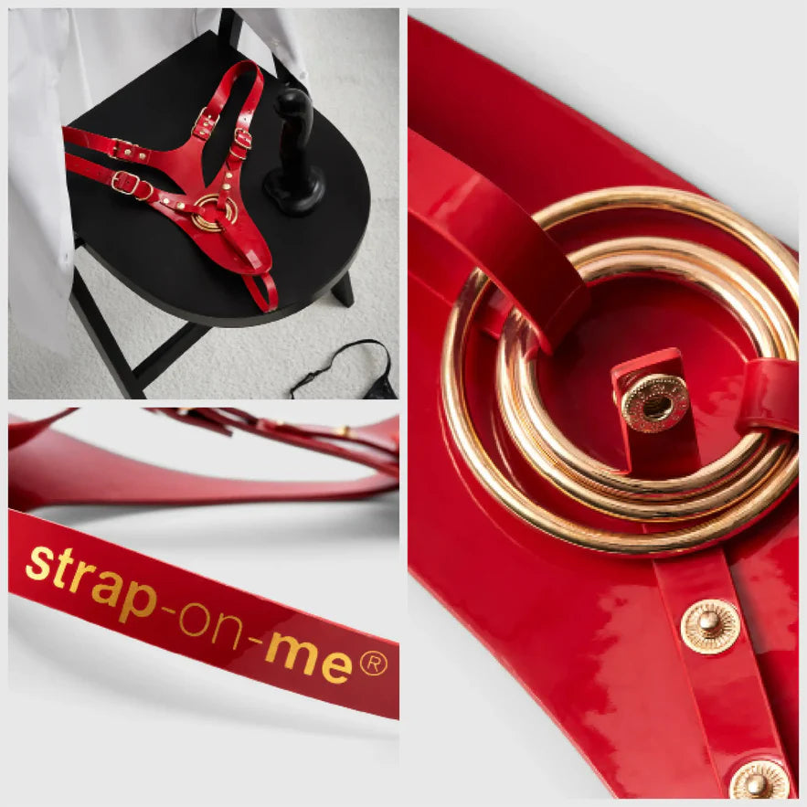 Strap On Me Fabulous Leatherette Harness