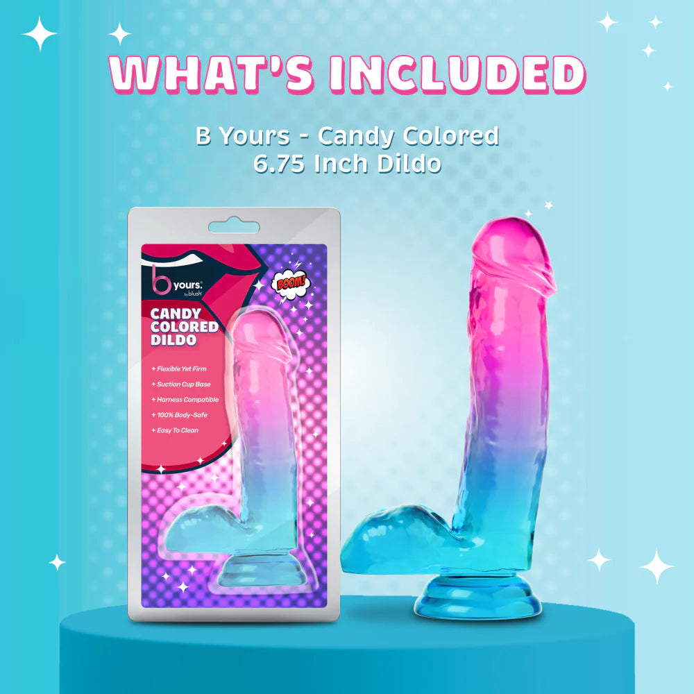 B Yours Candy Colored Dildo
