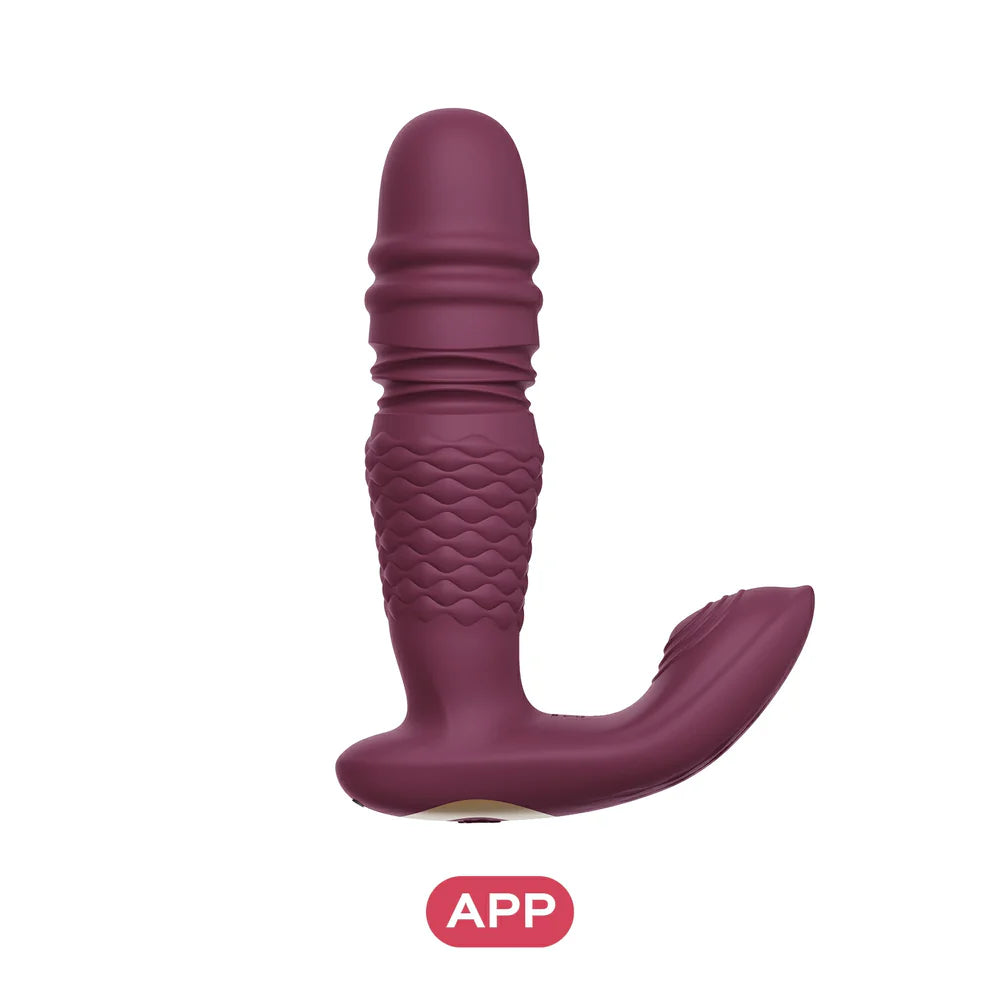 Honey Play Box - RYDER App-Controlled Thrusting G-spot & Clit Vibrator - Clearance