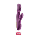 Gem Wiggling Twin Balls Rabbit Vibrator