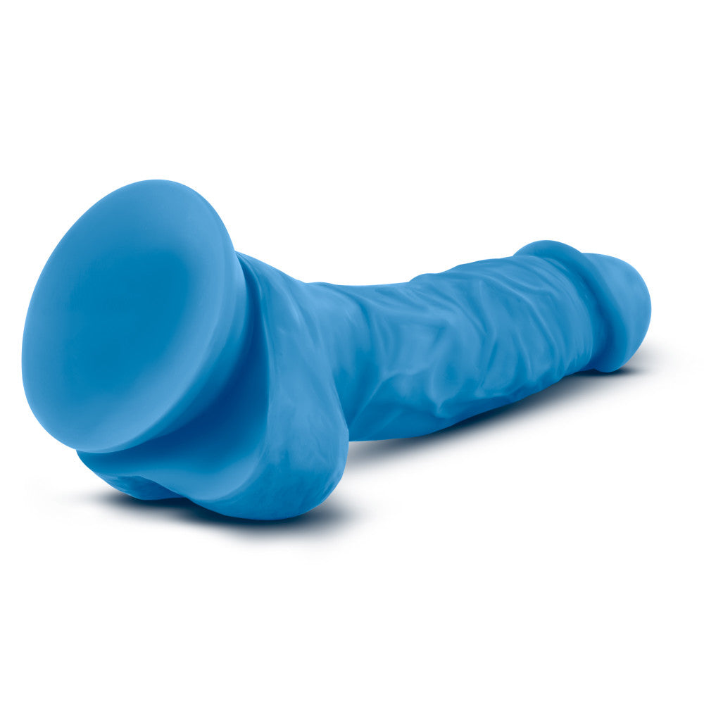 Neo 7 Inch Dual Density Cock With Balls