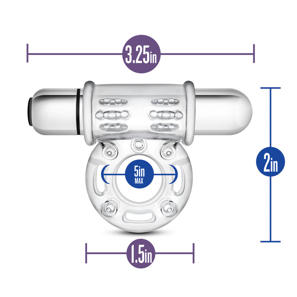 Stay Hard 10 Function Vibrating Bull Ring