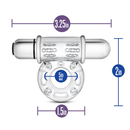 Stay Hard 10 Function Vibrating Bull Ring