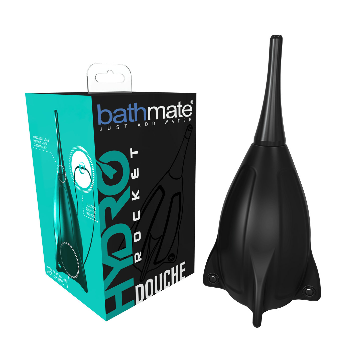Bathmate Hydro Rocket Douche - Black, 325ml