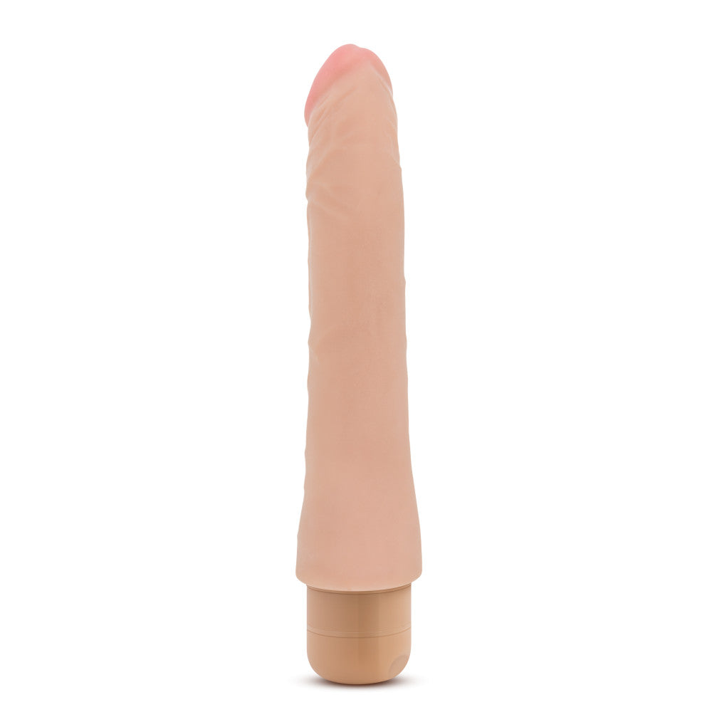 X5 Plus Mambo Vibe 9.25" Vibrating Dildo - Beige