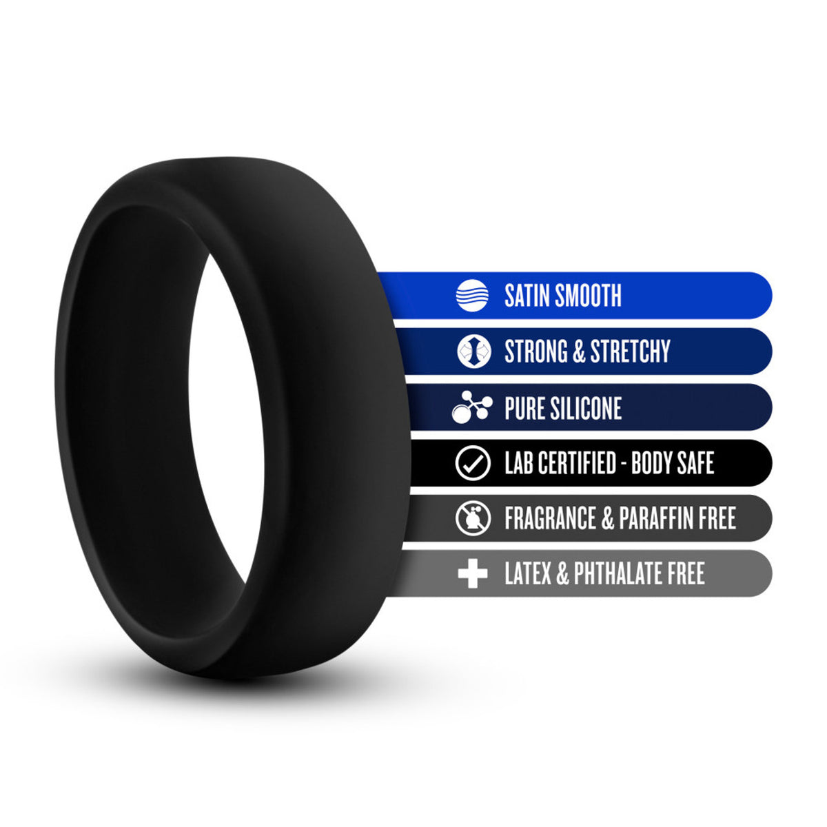 Bague de pénis en silicone Performance Pro