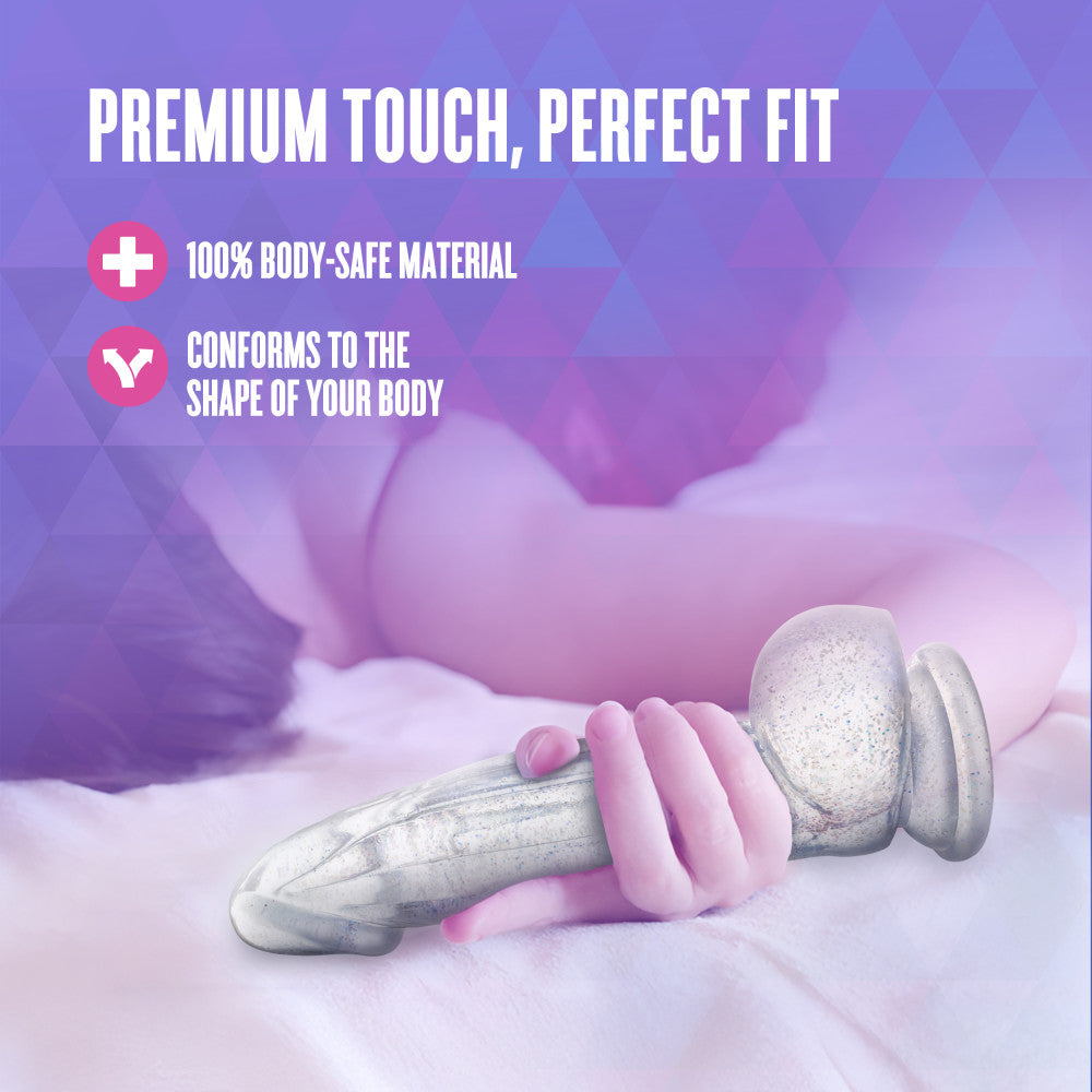 Naturally Yours Bling 7.5 Inch Realistic Glitter Dildo