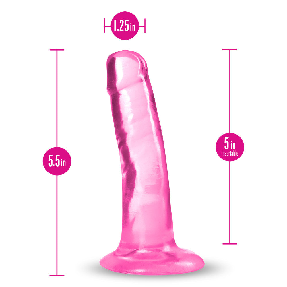 Gode ​​point G Hard n' Happy de 5,5 pouces - Rose