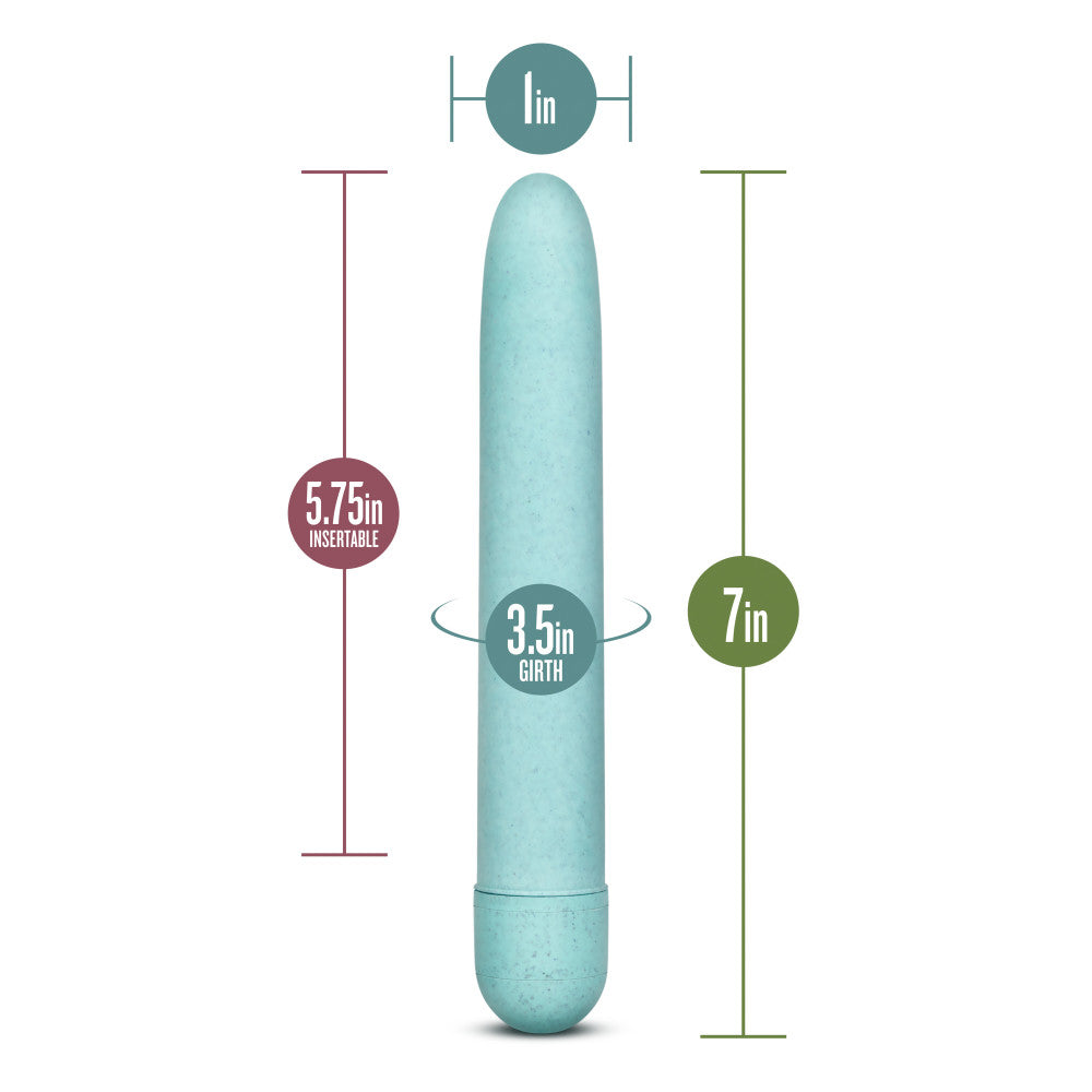 Gaia Eco Biadegradable Vibrator - Aqua