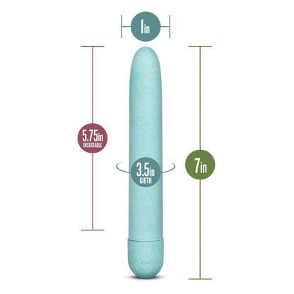 Gaia Eco Biadegradable Vibrator - Aqua