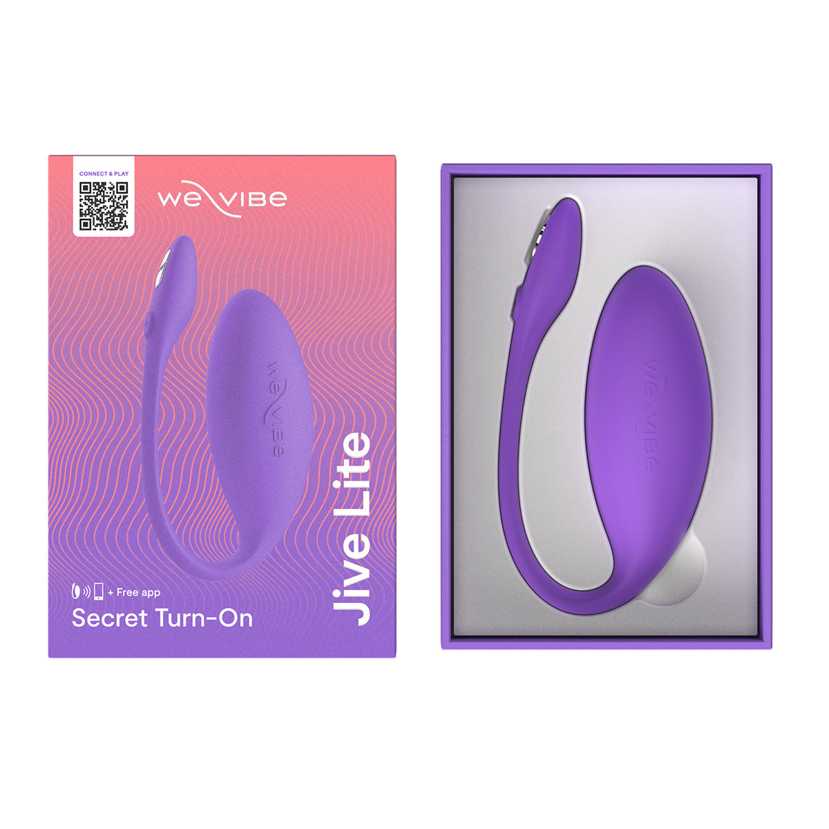 Vibromasseur portable pour point G We-Vibe Jive Lite