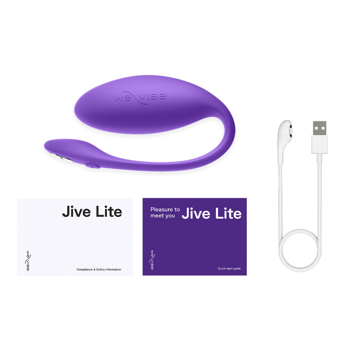 Vibromasseur portable pour point G We-Vibe Jive Lite