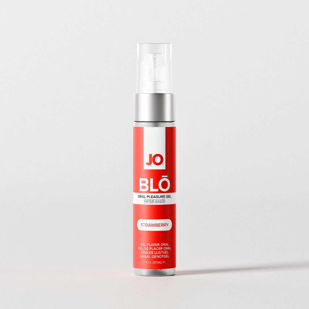 JO BLŌ Oral Pleasure Gel – Strawberry – 30 mL — official product image