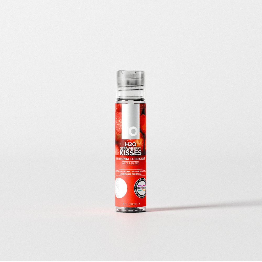 JO H2O - Strawberry - Lubricant 1 floz / 30 mL — official product image