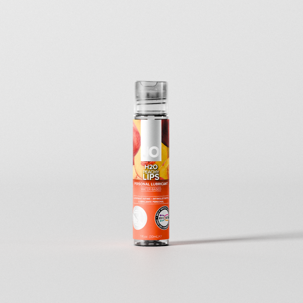 JO H2O - Peach - Lubricant 1 floz / 30 mL — official product image