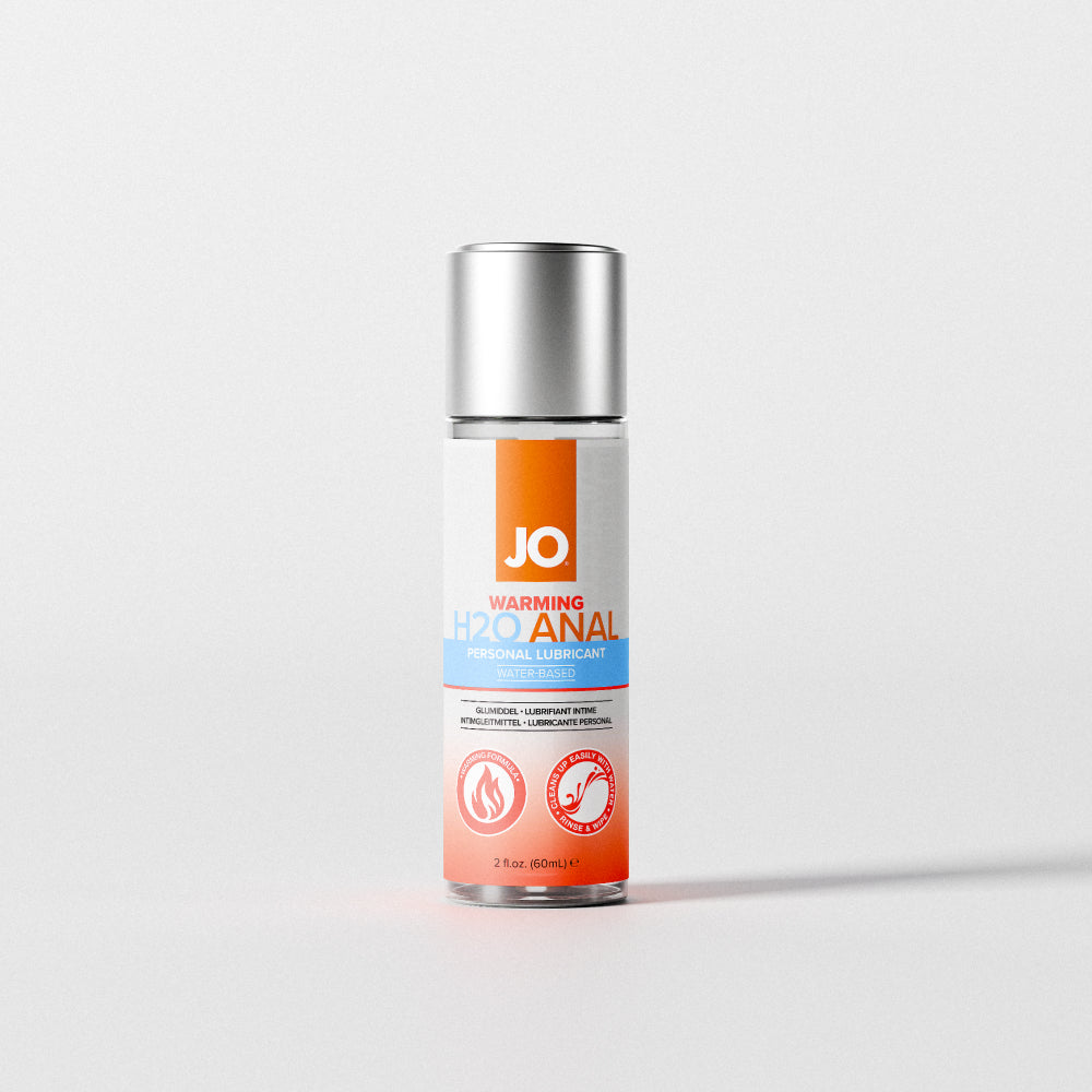 JO H2O Anal - Warming - Lubricant 2 floz / 60 mL — official product image