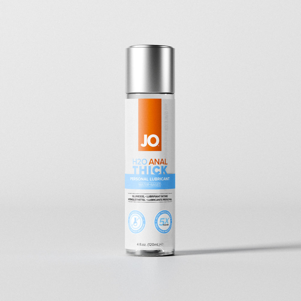 JO H2O Anal Thick - Original - Lubricant 4 floz / 120 mL — official product image