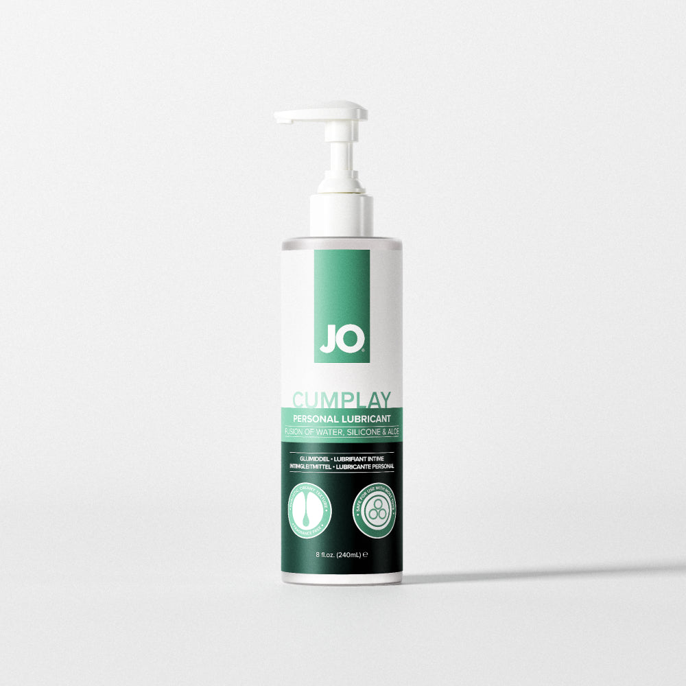 JO Cum Play - Fragrance-Free - Lubricant 8 floz / 240 mL — official product image