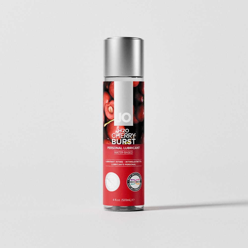 JO H2O - Cherry - Lubricant 4 floz / 120 mL — official product image