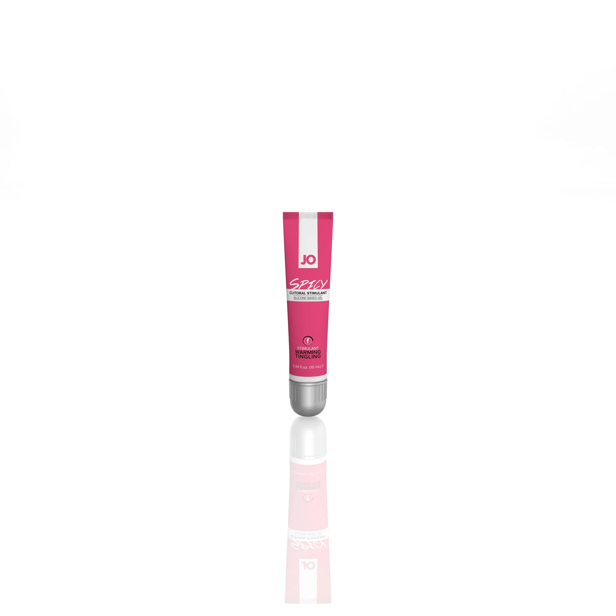 JO Spicy Clitoral Gel - Warming - Stimulant 0.34 floz / 10 mL — official tube image