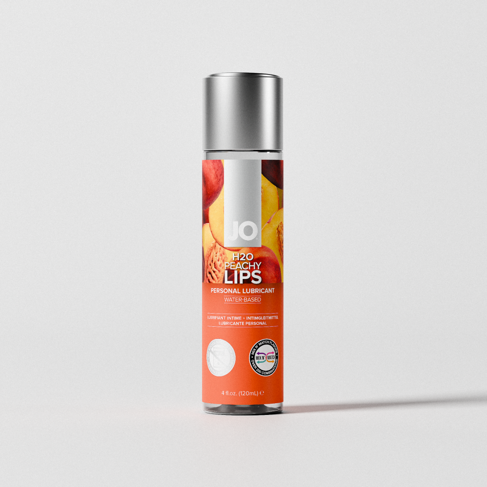 JO H2O - Peach - Lubricant 4 floz / 120 mL — official product image