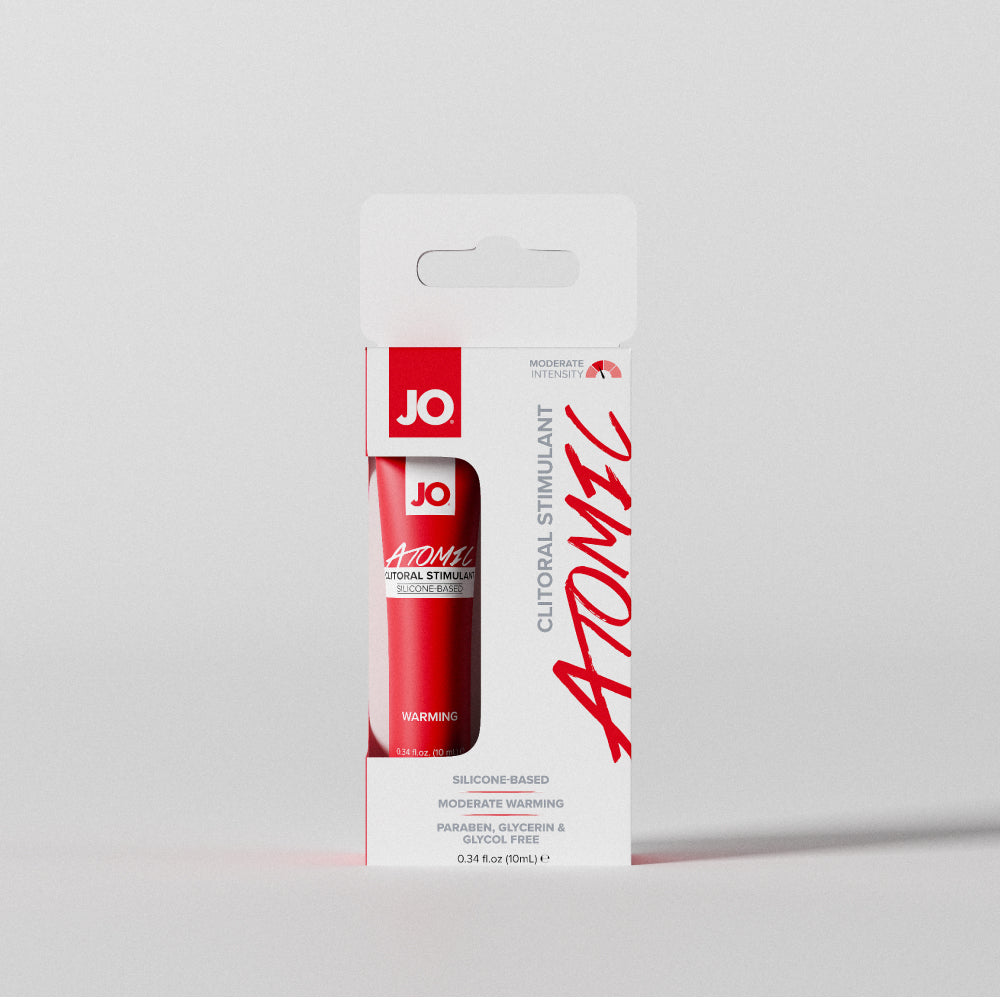 JO Atomic Clitoral Gel - Warming - Stimulant 0.34 floz / 10 mL — official product image