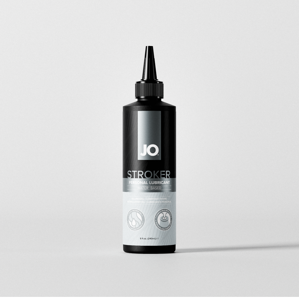 JO Stroker - Fragrance-Free - Lubricant 8 floz / 240 mL — official product image