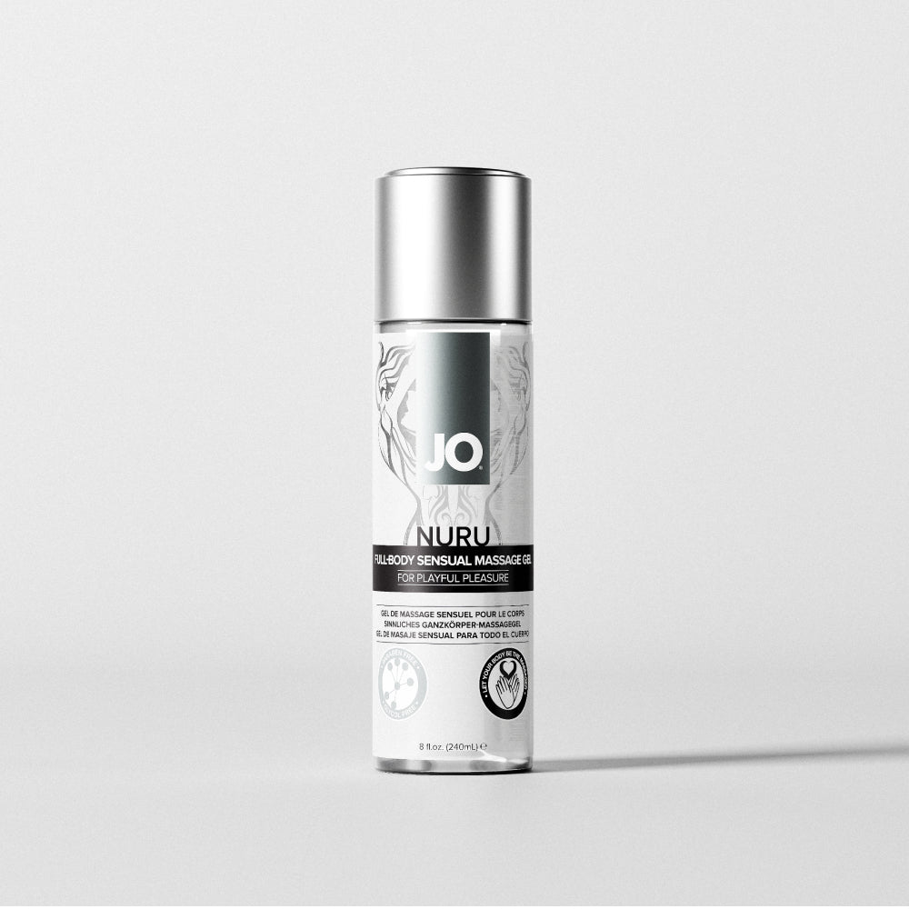 JO Nuru Massage Gel - Fragrance-Free - Massage 8 floz / 240 mL — official product image