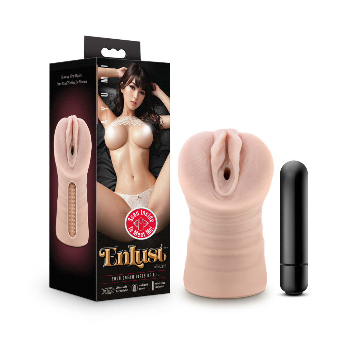 Blush EnLust Ayumi Masturbateur Vibrant - Beige