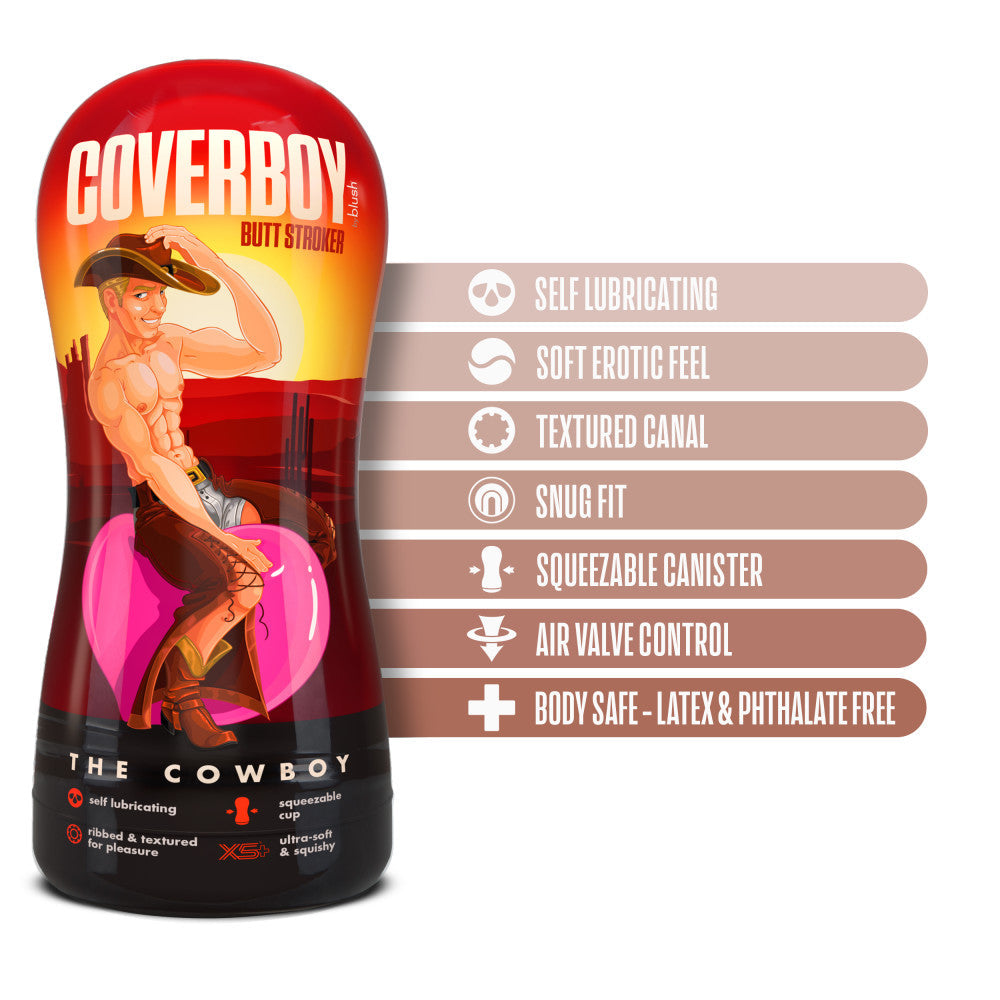 Cowboy Self Lubricating Stroker - Beige