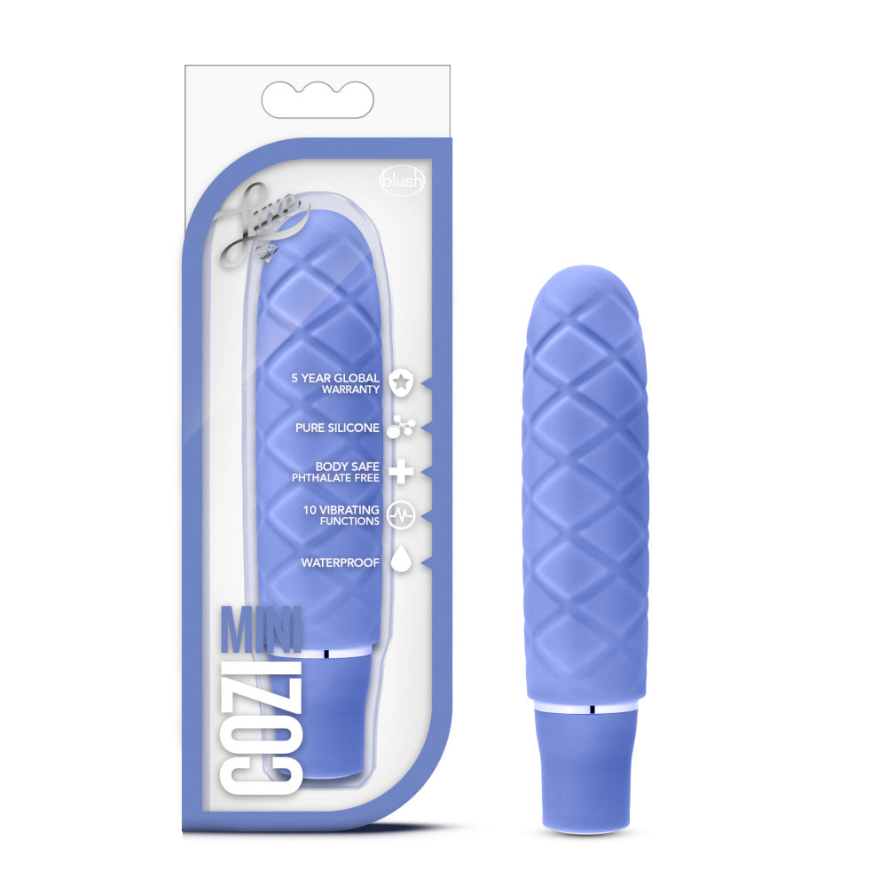 Luxe Cozi Mini Vibrator - Periwinkle