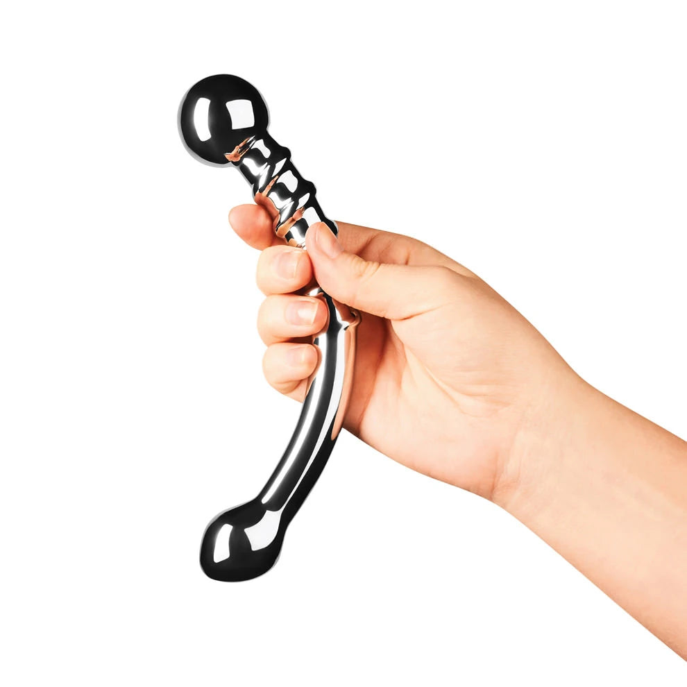 Le Wand Bow Masseur de point G en acier inoxydable