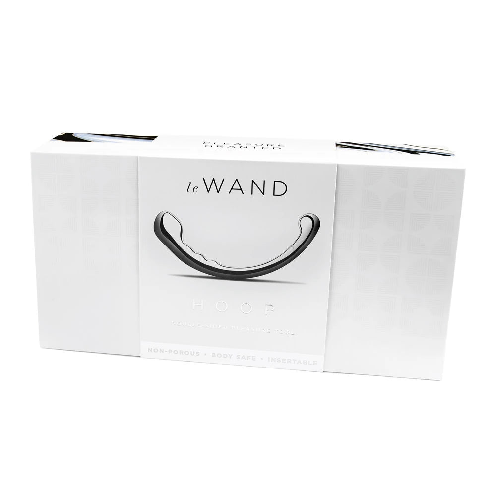 Le Wand Hoop Masseur de point G en acier inoxydable