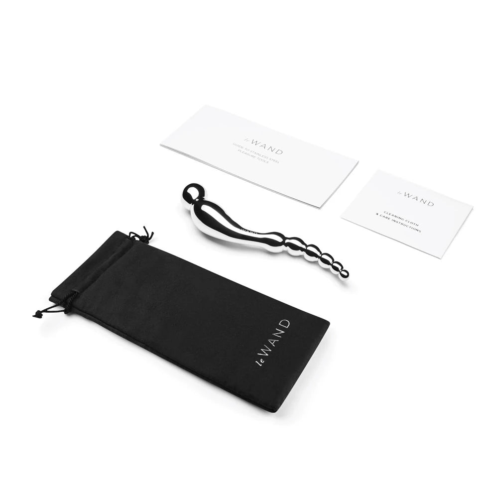 Le Wand Swerve Stainless Steel G-Spot Massager