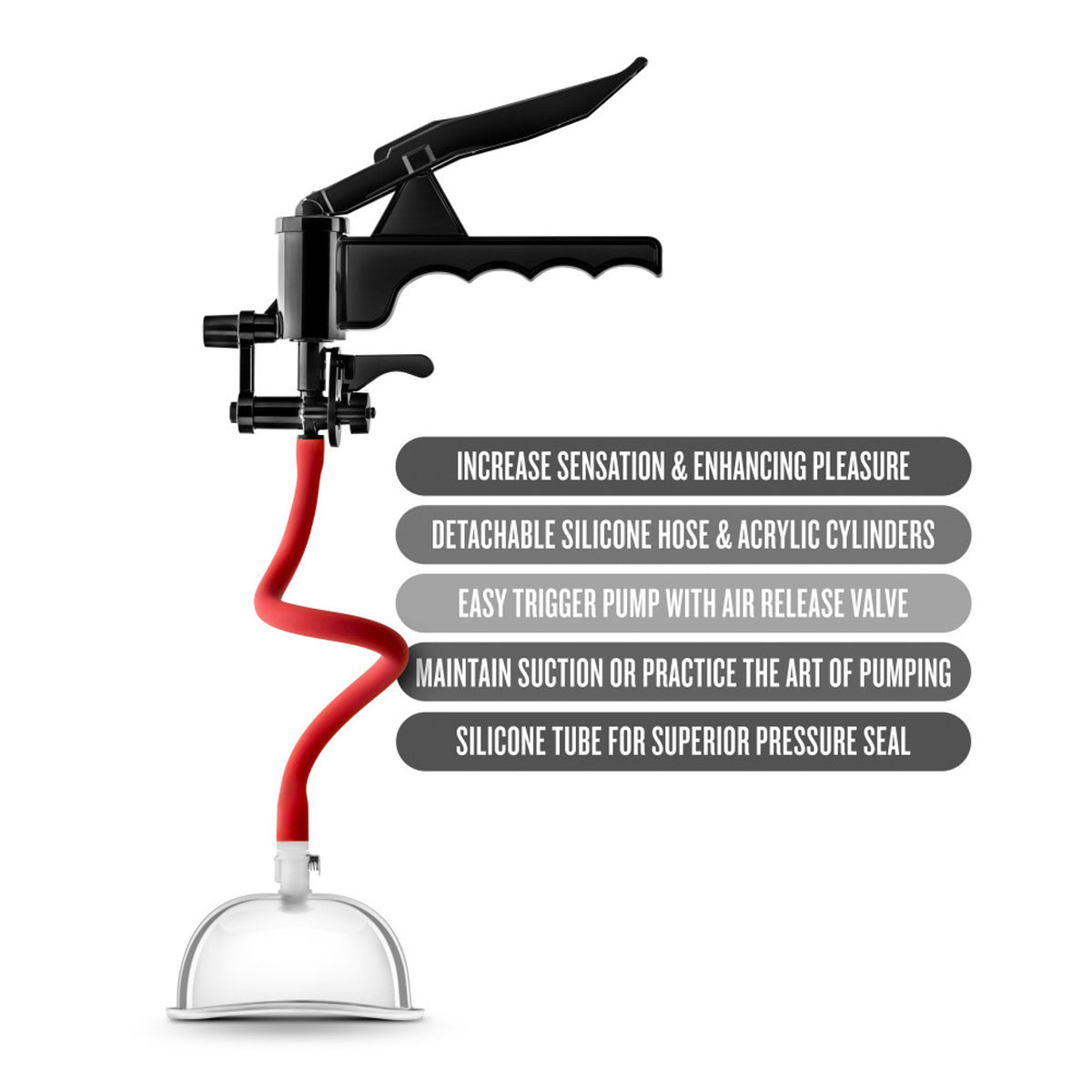 Temptasia Advanced Pussy Pump System - Thorn & Feather