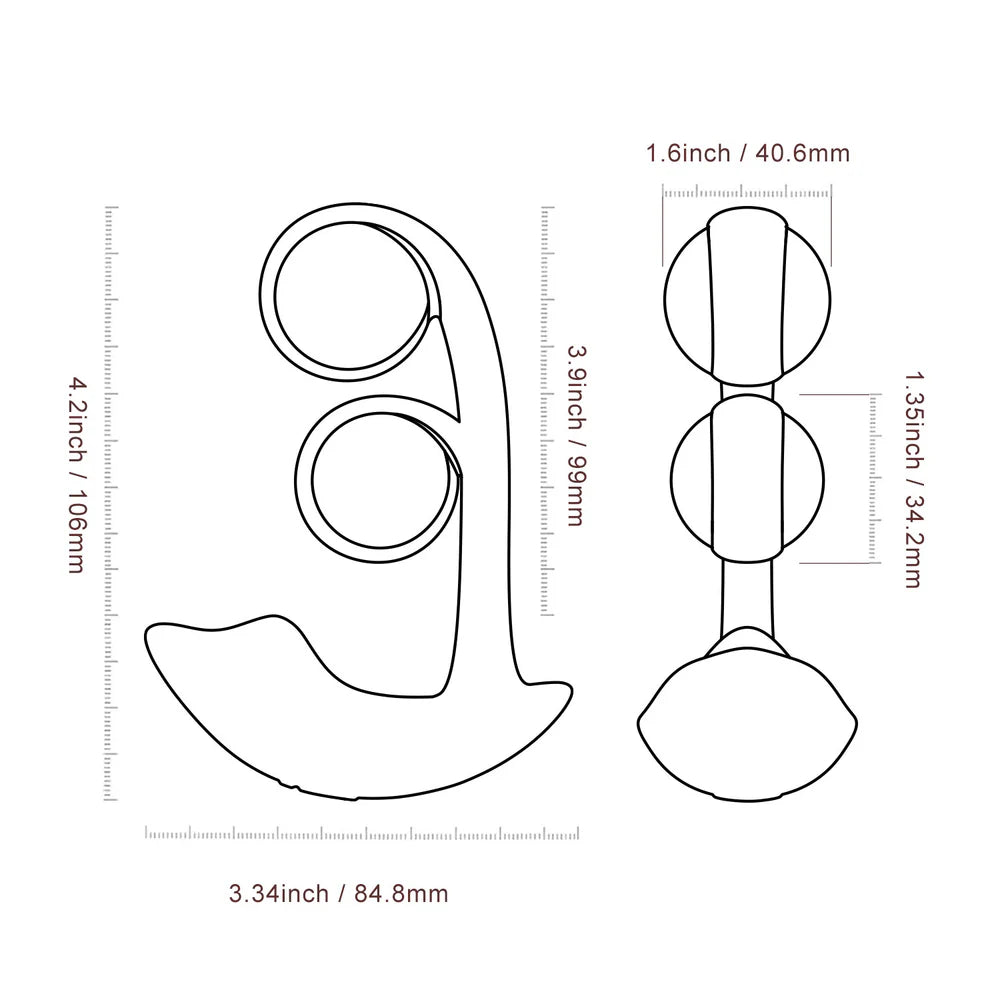 Vibromasseur point G à tête rotative Joi et lécheur de clitoris 