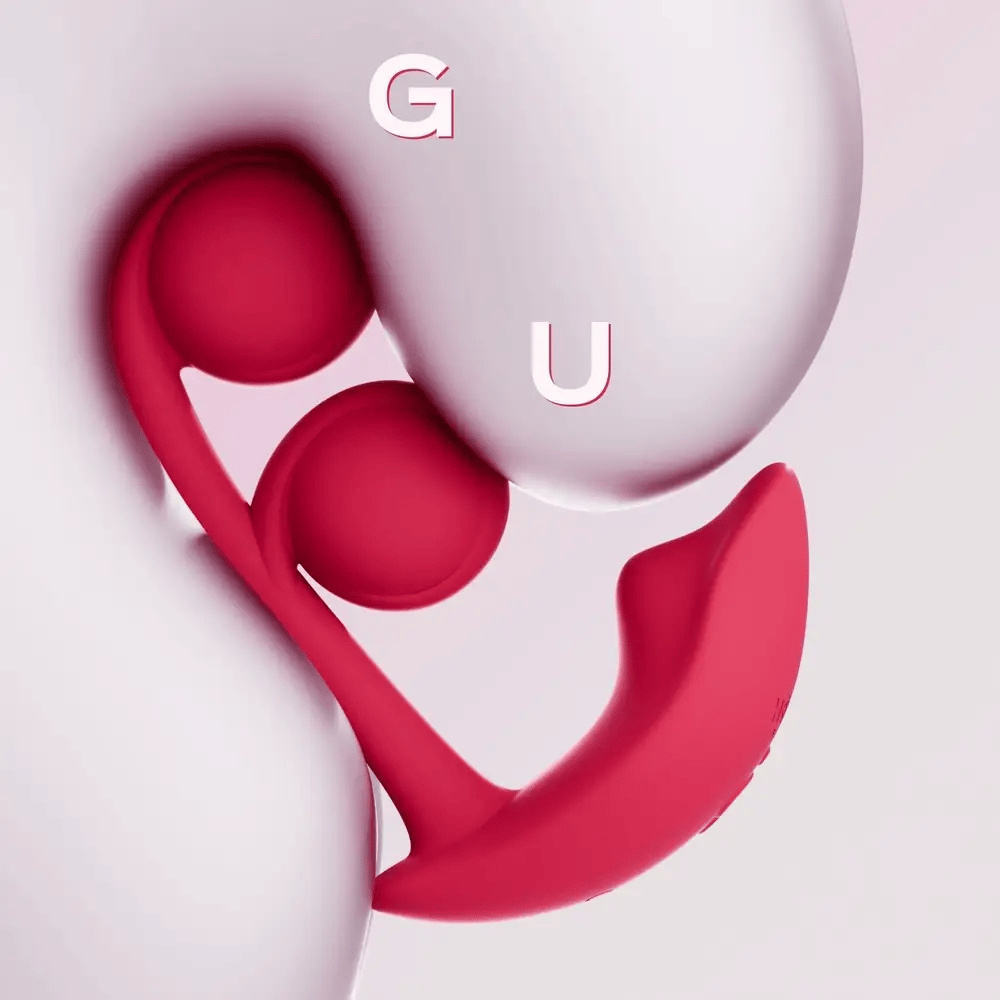 Vibromasseur point G à tête rotative Joi et lécheur de clitoris 