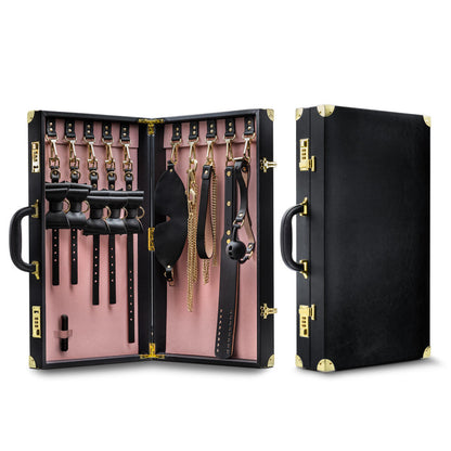 Safe Word Bondage Kit with Suitcase - Black - Thorn & Feather