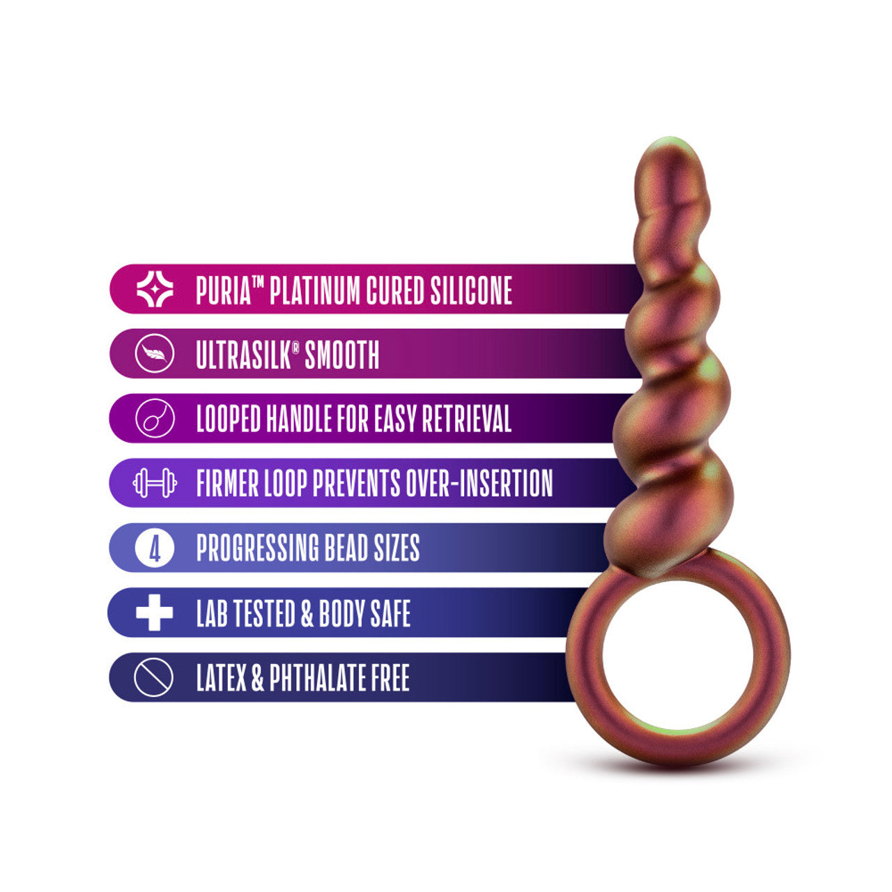 Matrix Spiral Loop Plug - Copper - Thorn & Feather