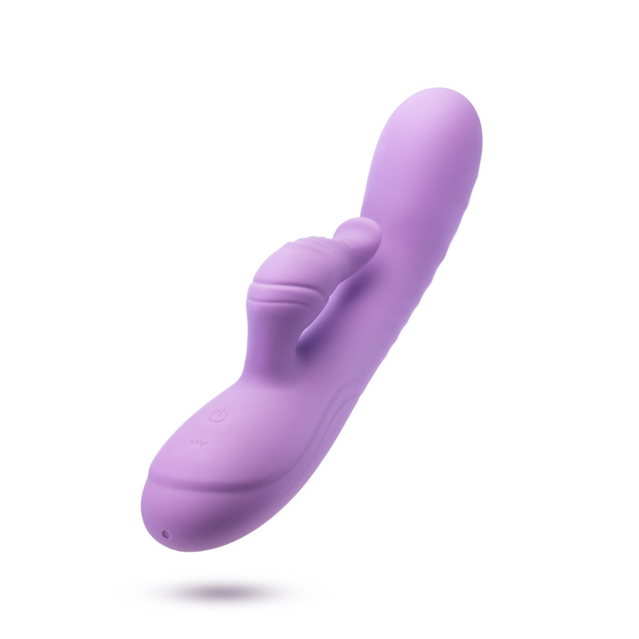 Blush Evelyn Rabbit Dual Vibrator - Purple