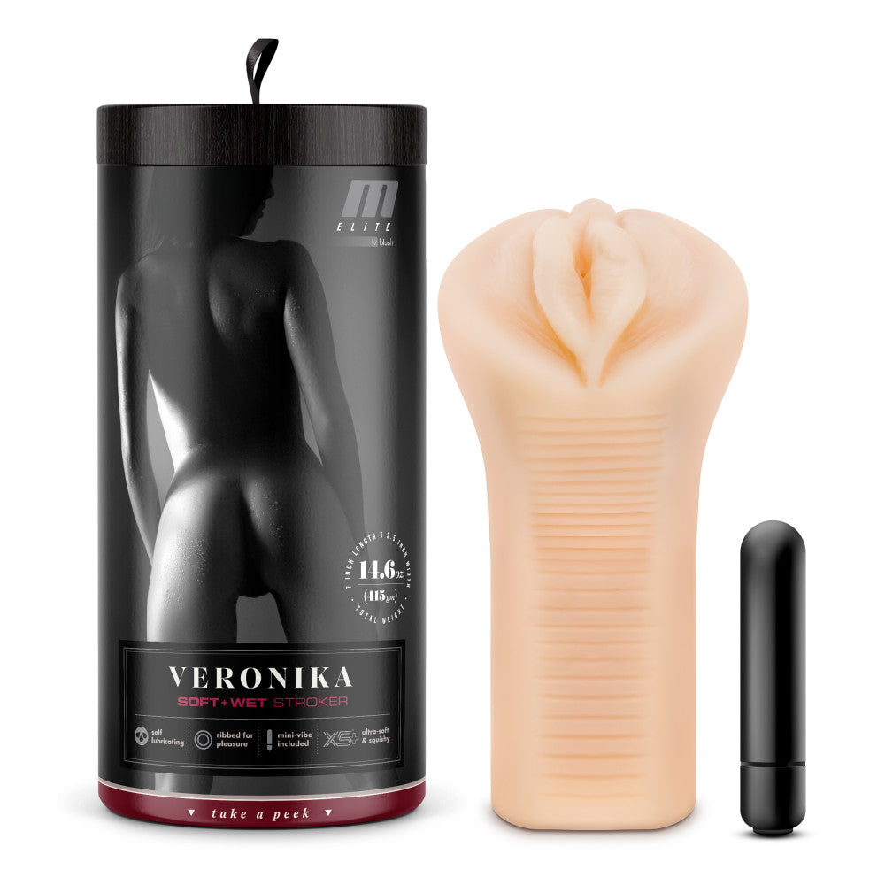 Masturbateur Veronika Soft and Wet de M Elite - Beige