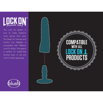 Karbonite Lock On Dildo Handle Kit - Mocha