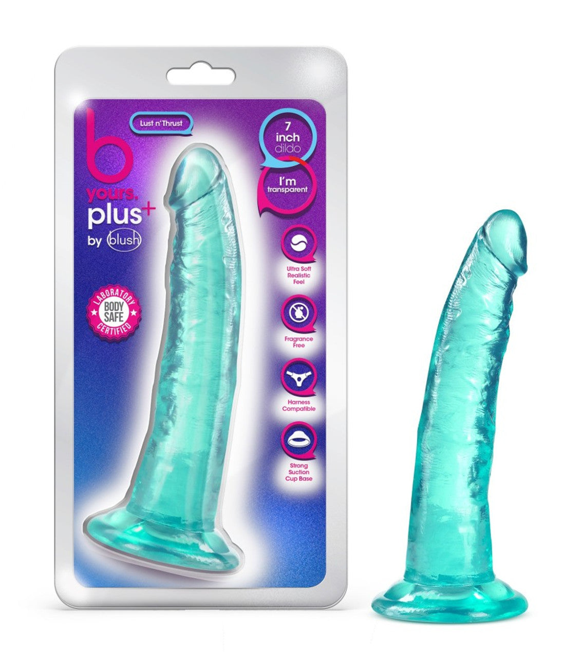 B Yours Plus Lust n' Thrust 7 Inch Dildo