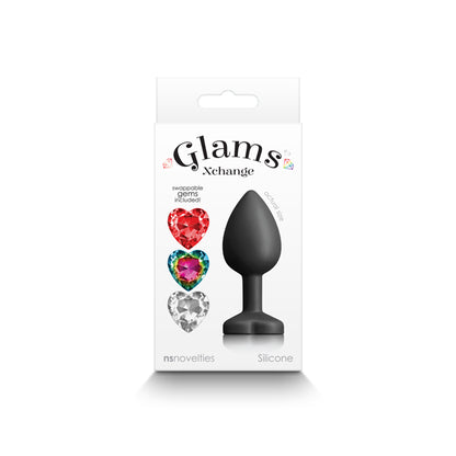 Glams Xchange Plug - Heart, Small
