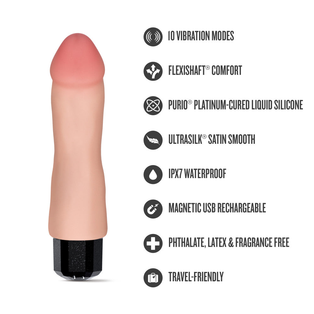 Dr. Avery 7.5” Realistic Vibrating Dildo