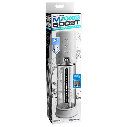 Pump Worx Max Boost - White/Clear - Thorn & Feather