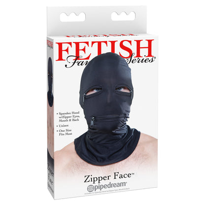 Fetish Fantasy Zipper Face Hood
